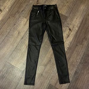 FASHIONNOVA She Bad PU Faux Leather Pants - NWT